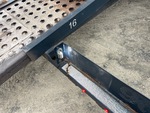 Trailer Chassis with License Plate Light Functional