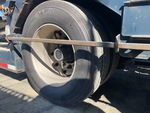 Trailer Chassis with Tire Condition