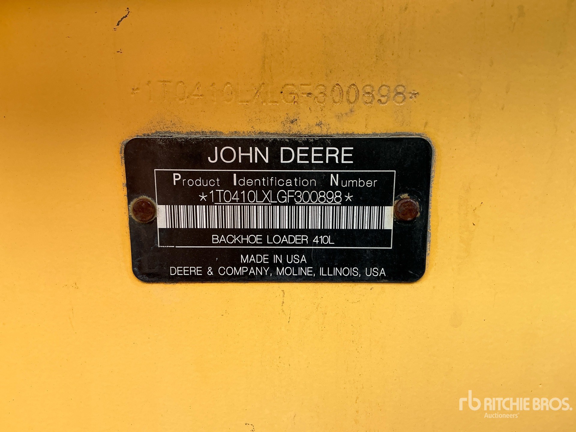 2016 John Deere 410L