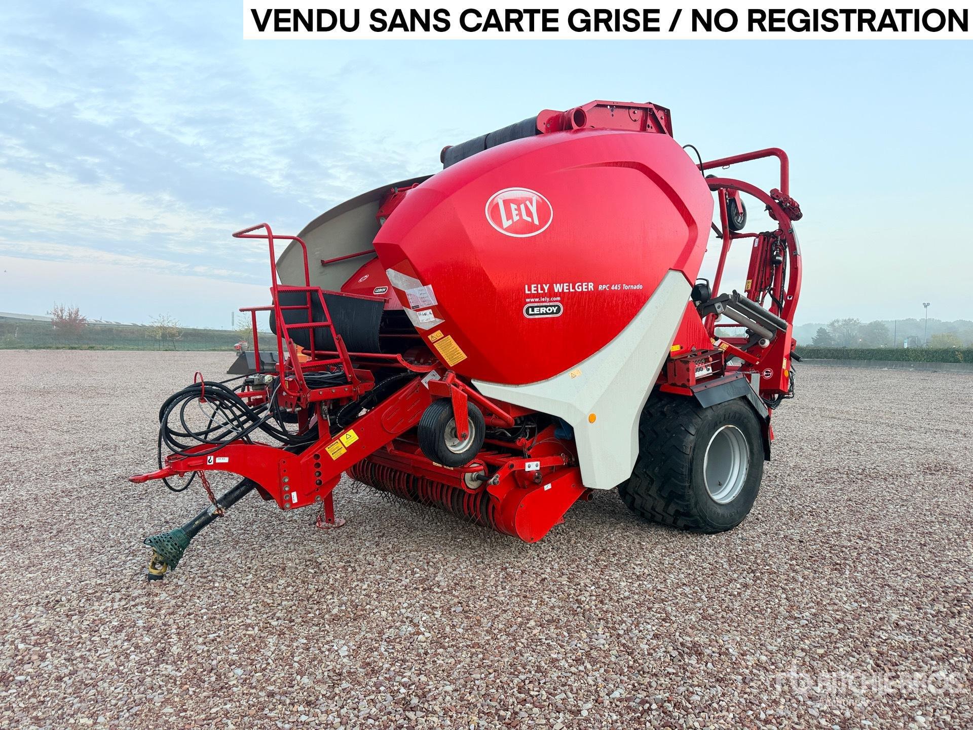 Photo of 2015 Lely RPC 445 TORNADO