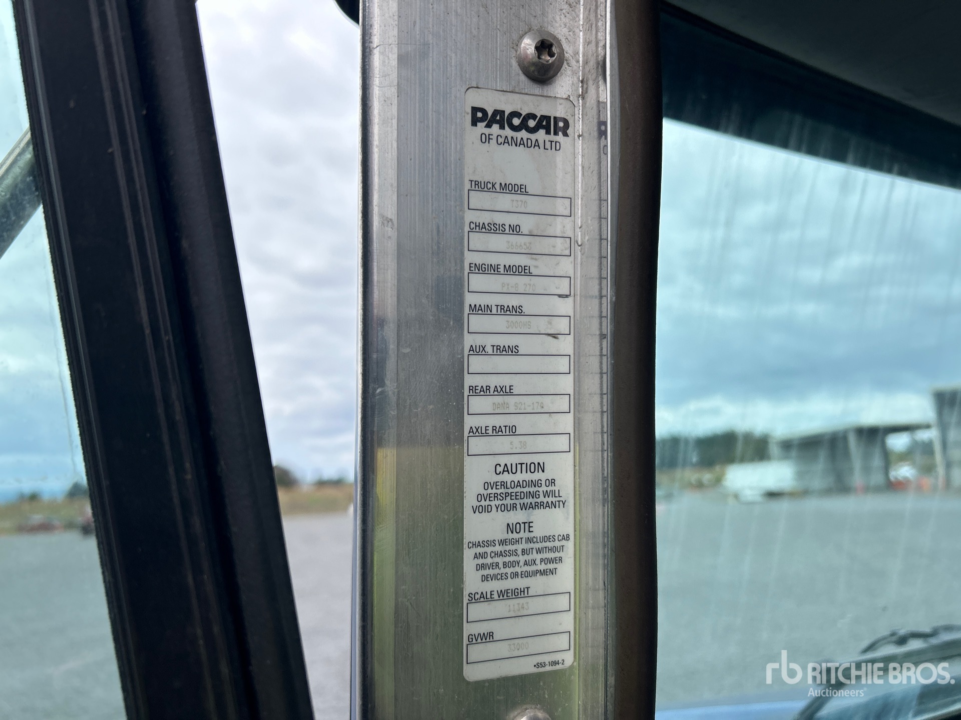 2013 Kenworth T370
