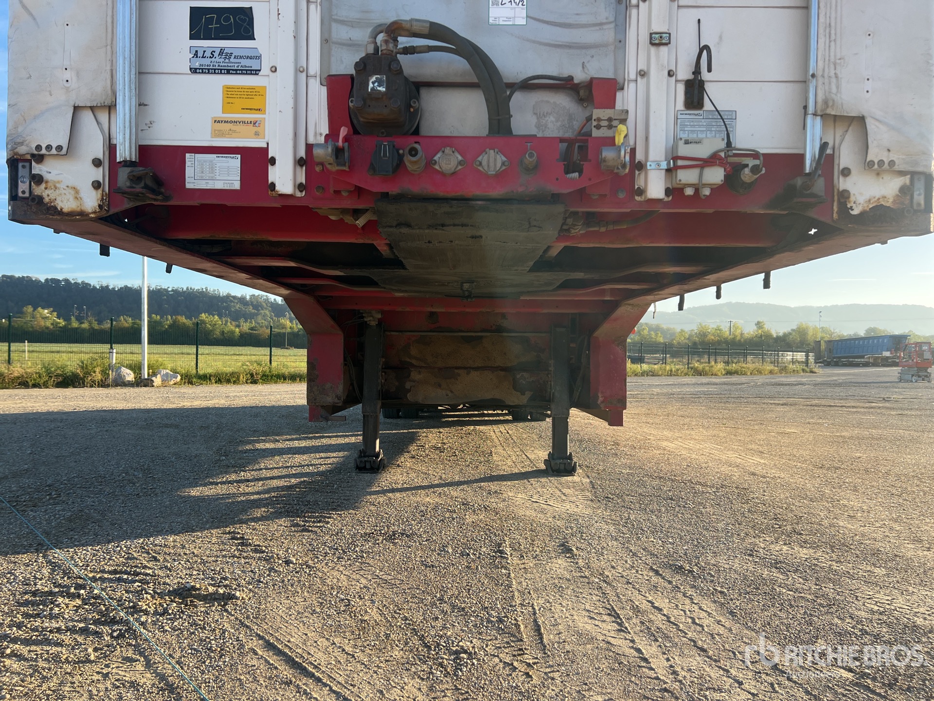 2007 Faymonville 42 TON T/A SEMI-REMORQUE PORTE- ...