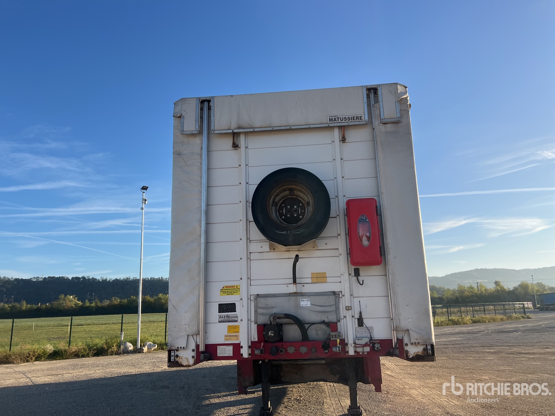 2007 Faymonville 42 TON T/A SEMI-REMORQUE PORTE- ...