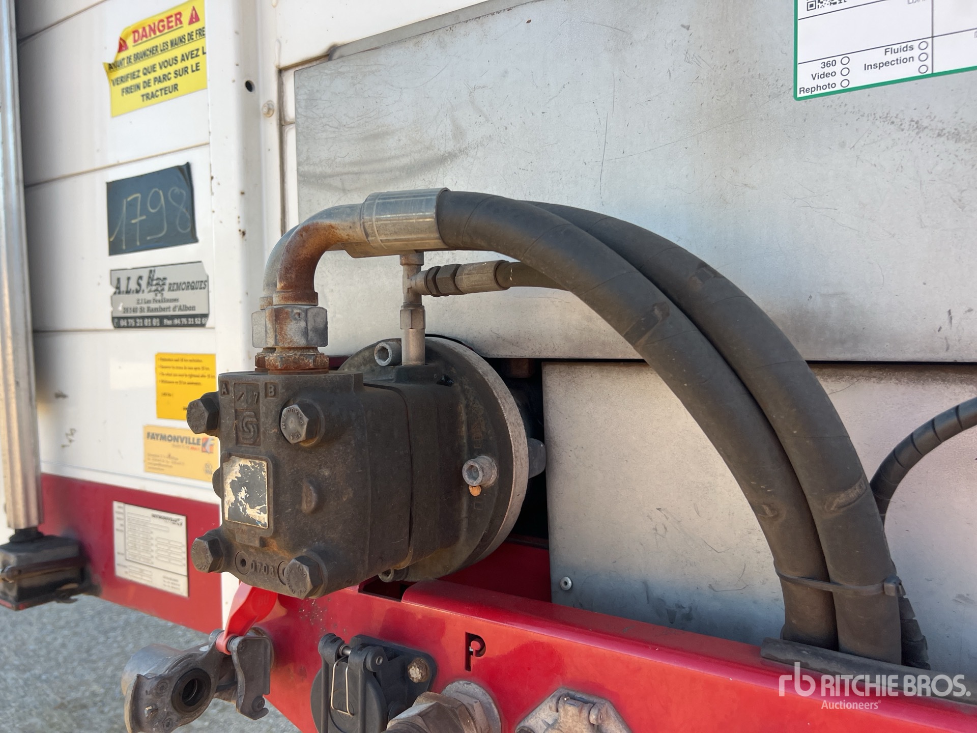 2007 Faymonville 42 TON T/A SEMI-REMORQUE PORTE- ...
