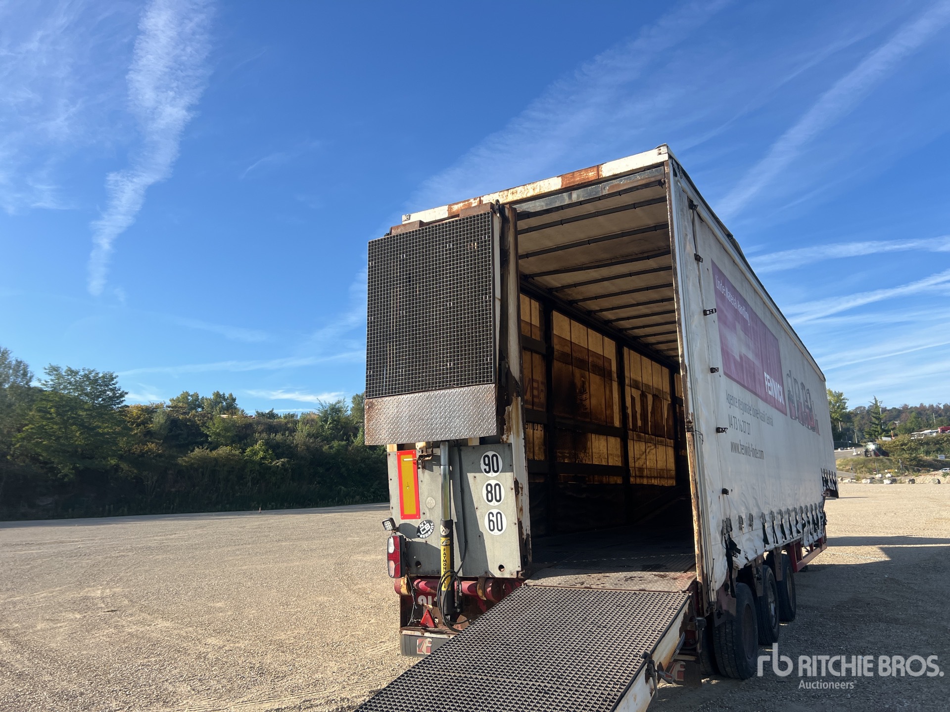 2007 Faymonville 42 TON T/A SEMI-REMORQUE PORTE- ...