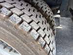 Underbody with Right Rear Drive Tires