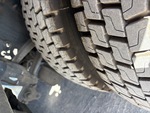 Underbody with Left Rear Drive Tires