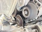 Engine with A/C Compressor