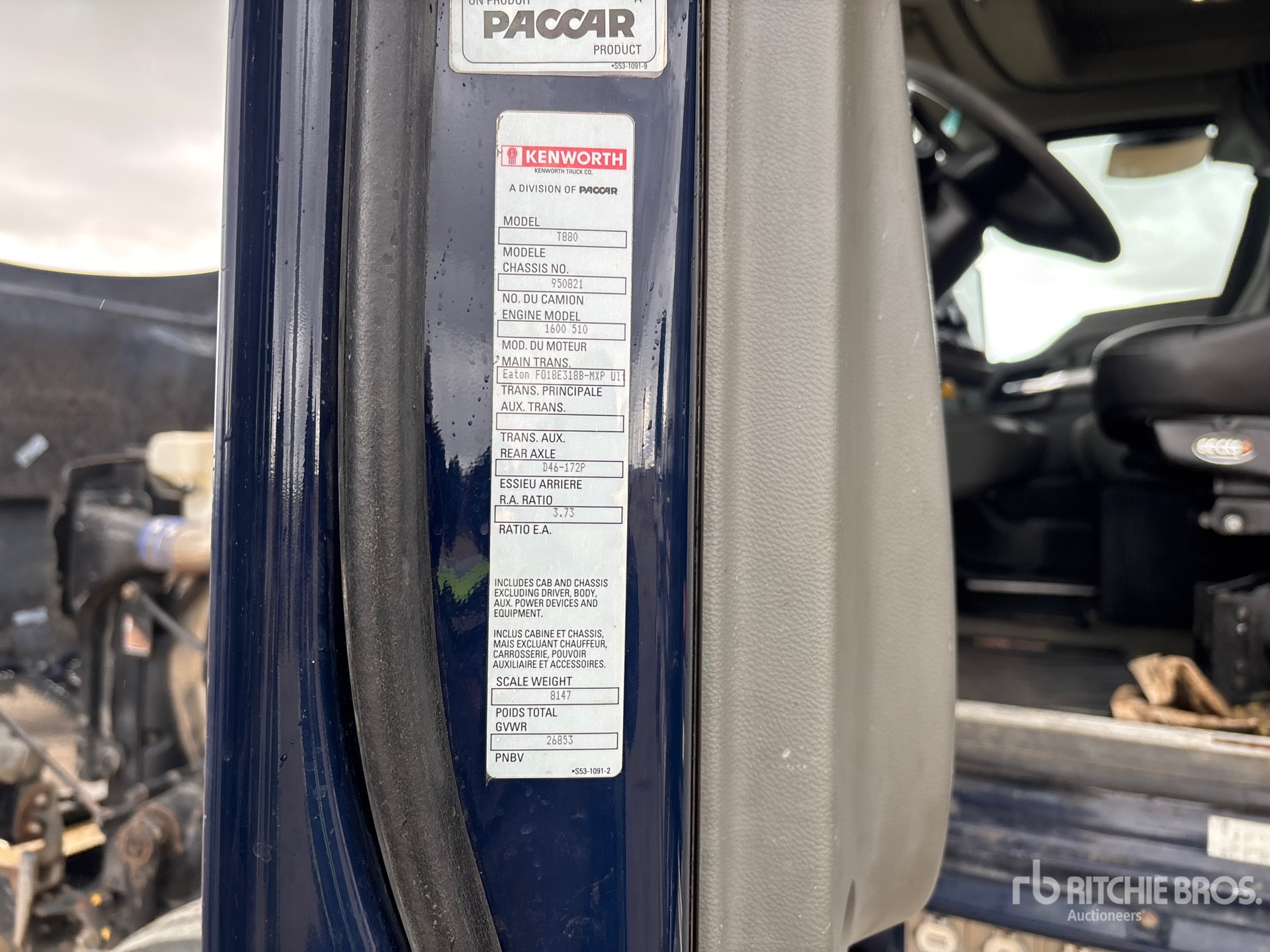 2019 Kenworth T880