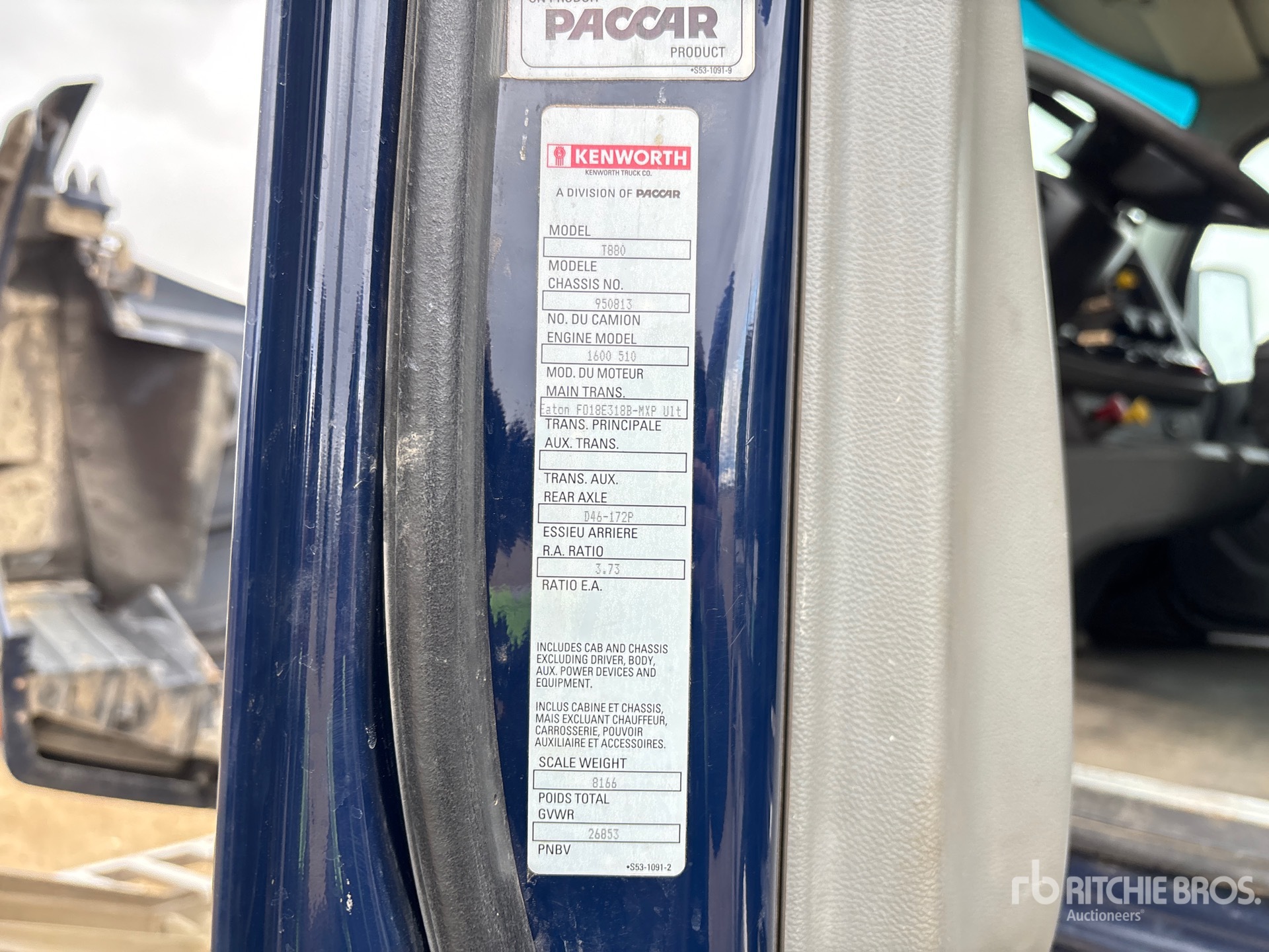 2019 Kenworth T880