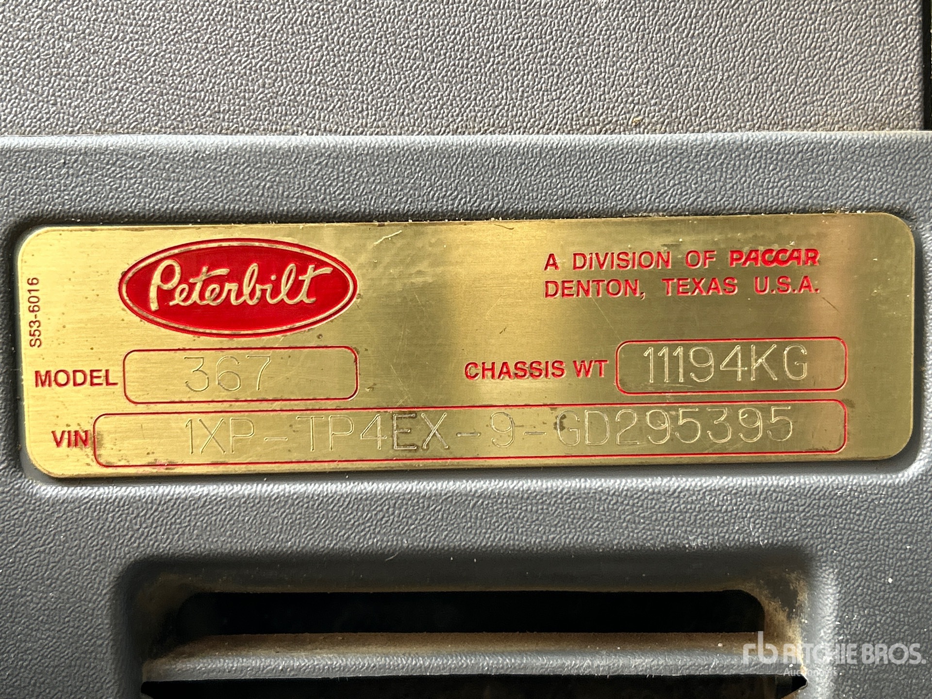 2016 Peterbilt 367