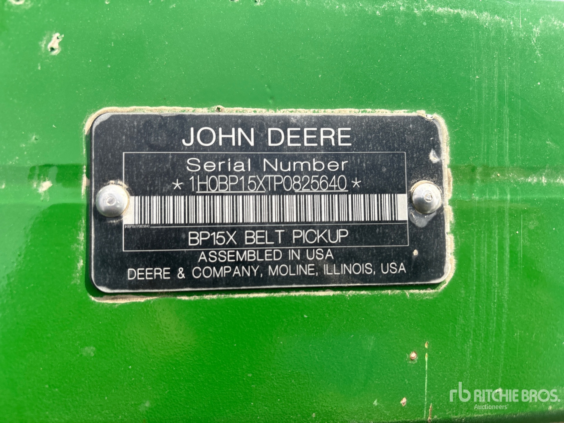 2023 John Deere BP15
