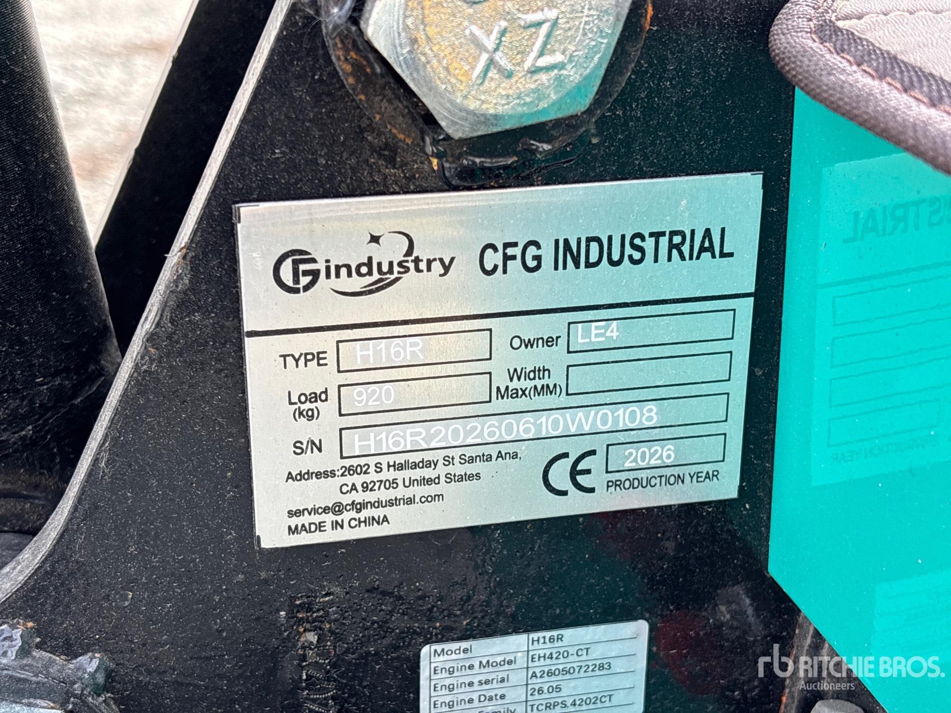 2026 CFG H16R