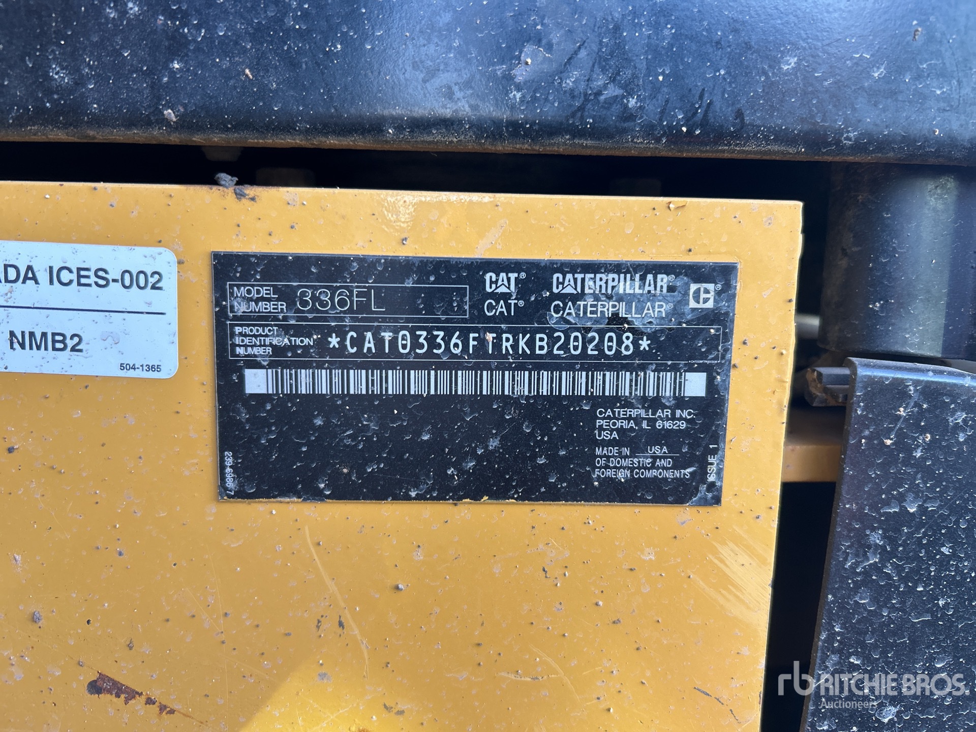 2018 Caterpillar 336FL