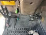 Cab with Kontrola hamulca
