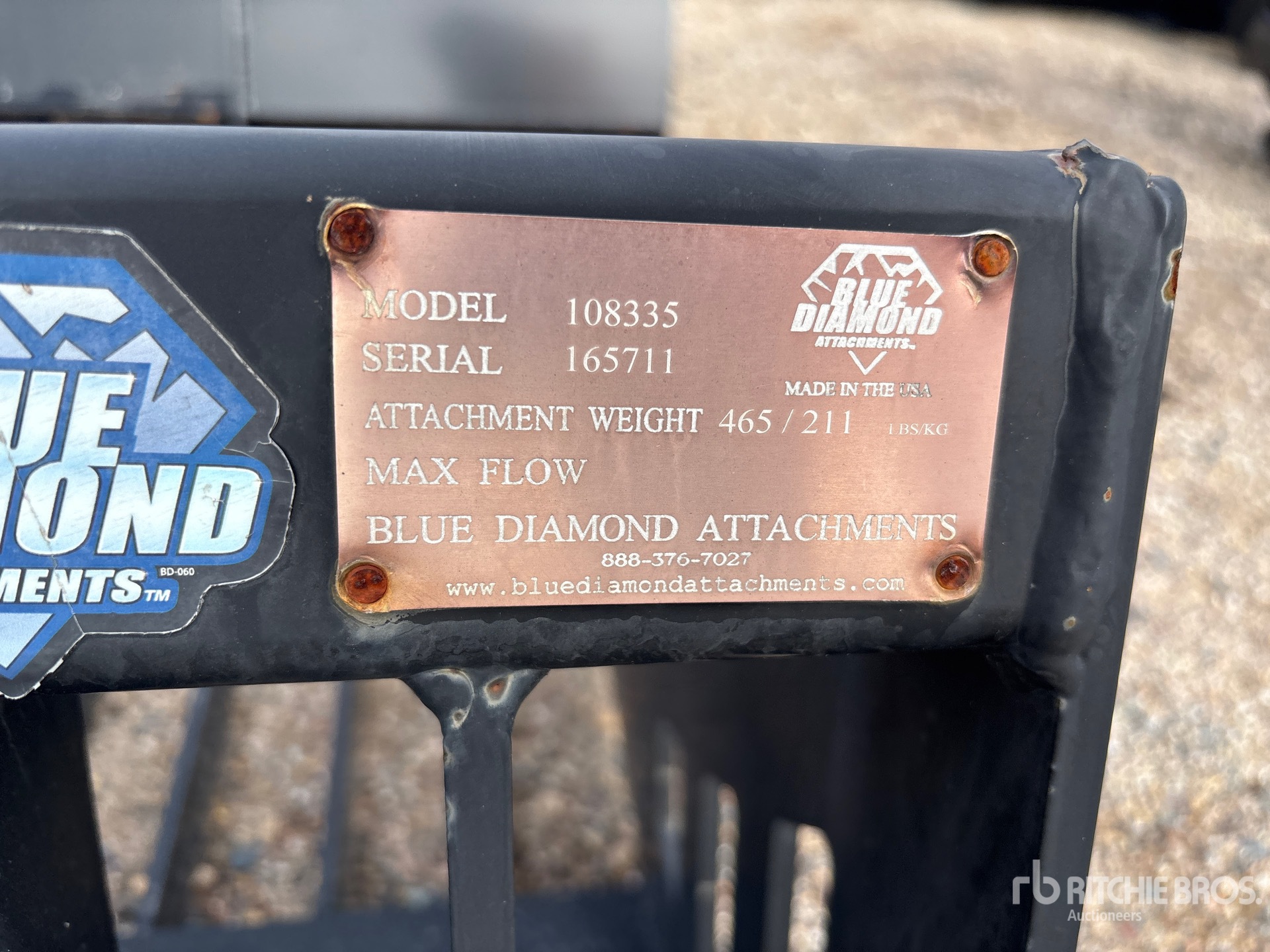 Blue Diamond 72 IN SKELETON