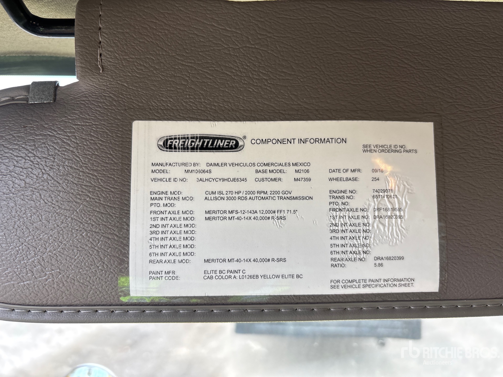 2017 Freightliner M2 106