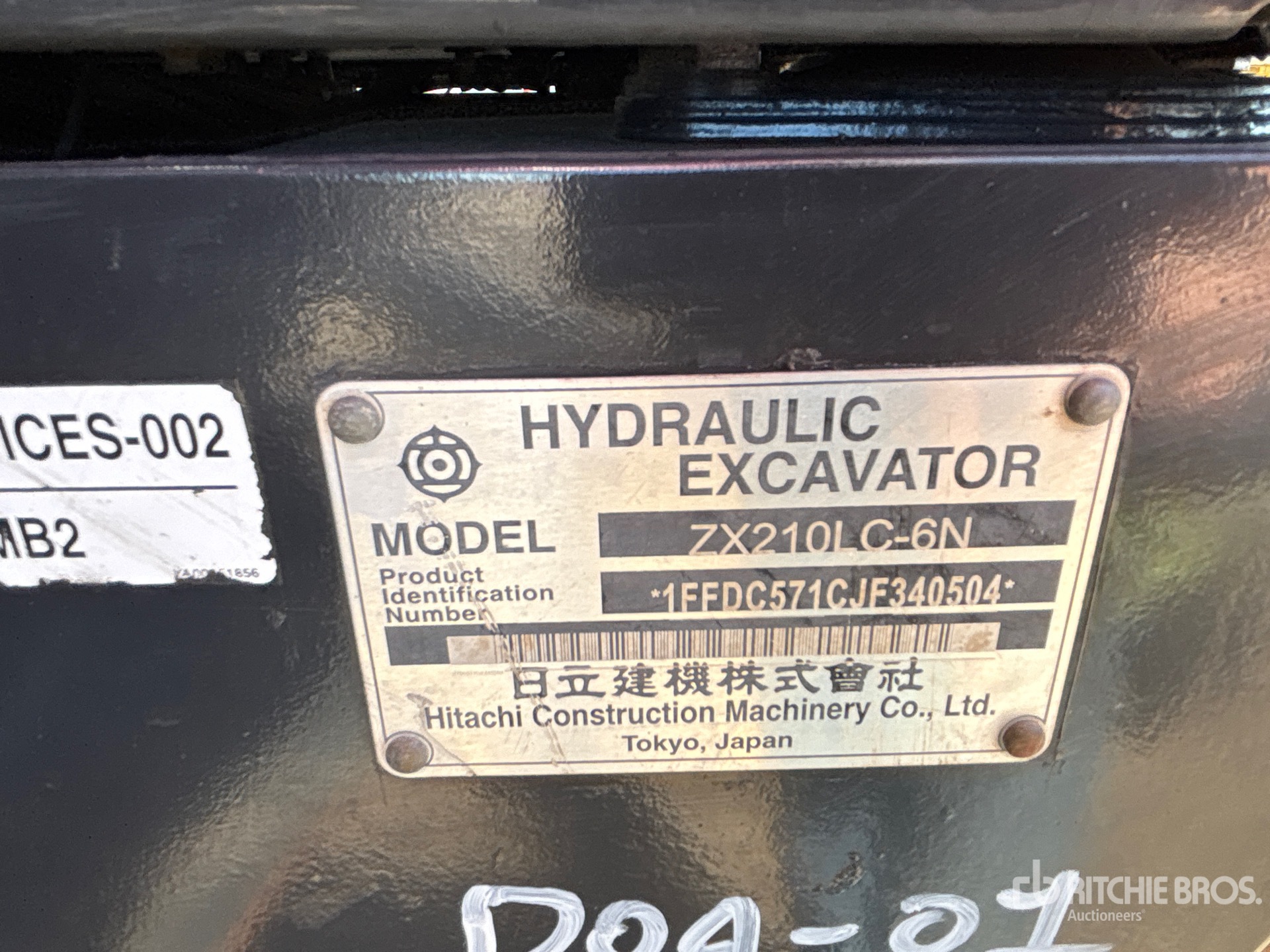 2018 Hitachi ZX210LC-6N