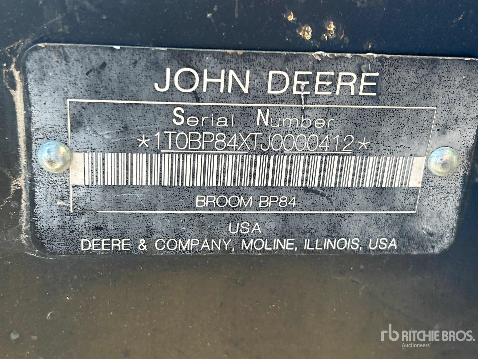 2018 John Deere BP84