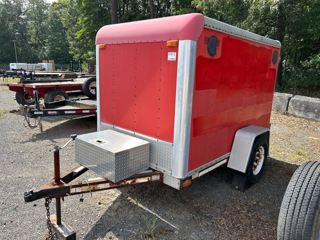 1996 Carmate 8 ft S/A Enclosed Trailer