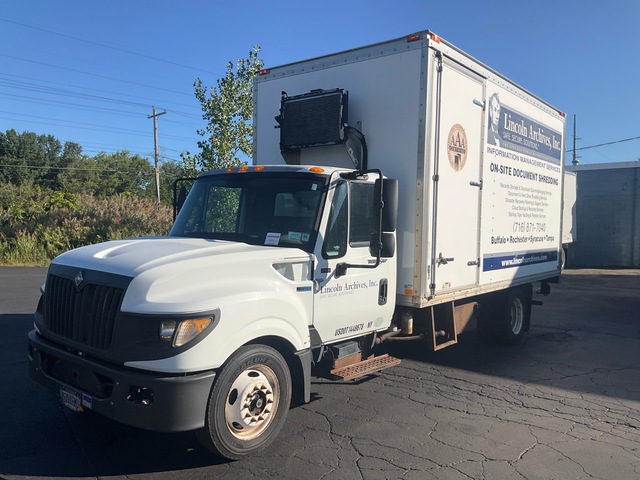 2013 International TerraStar 4x2 Mobile Shredding Truck 2013 International TerraStar 4x2 Mobile Shredding Truck