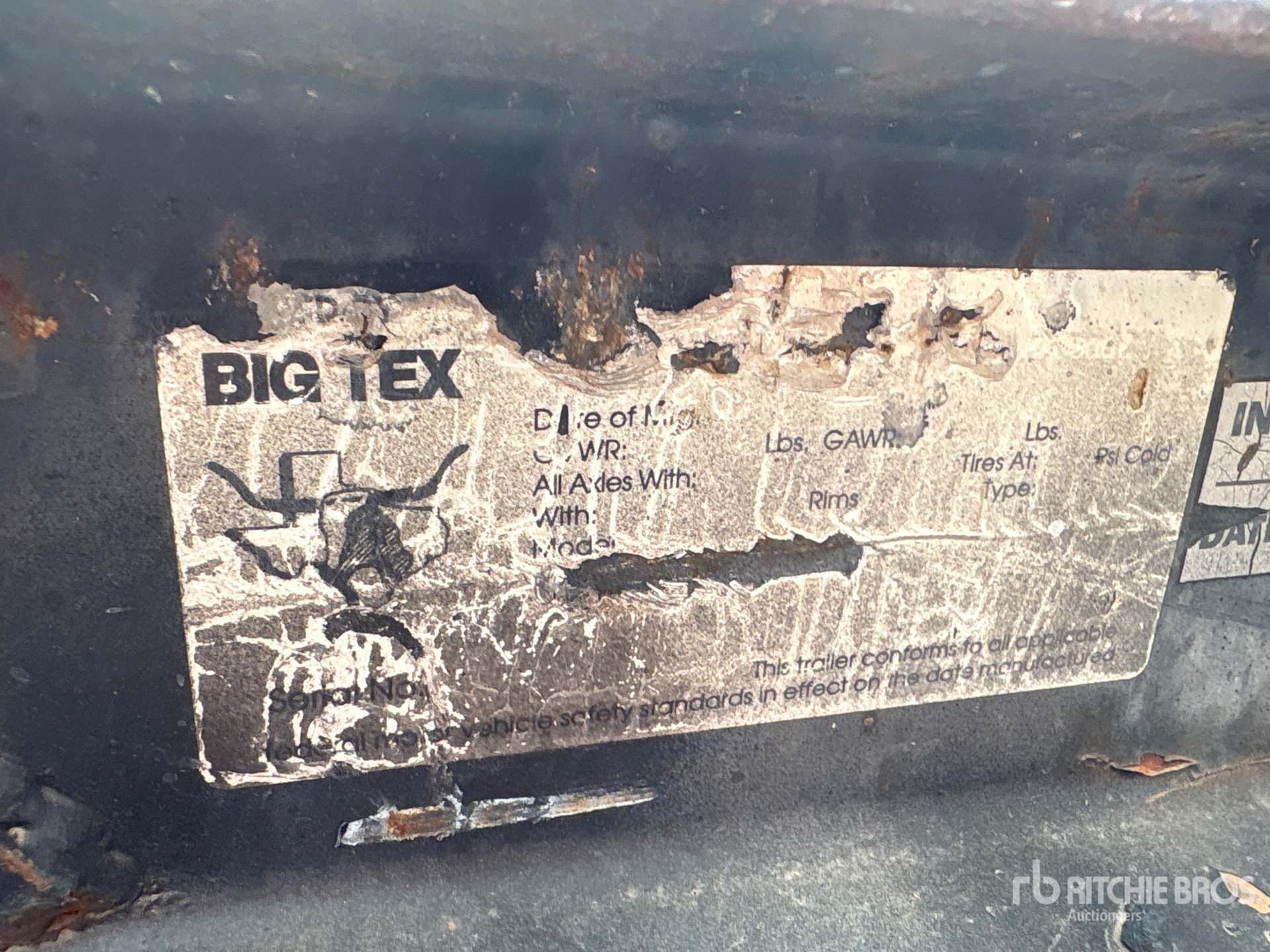 1996 Big Tex 20 FT T/A