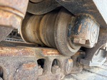 Undercarriage with Left Track Rollers