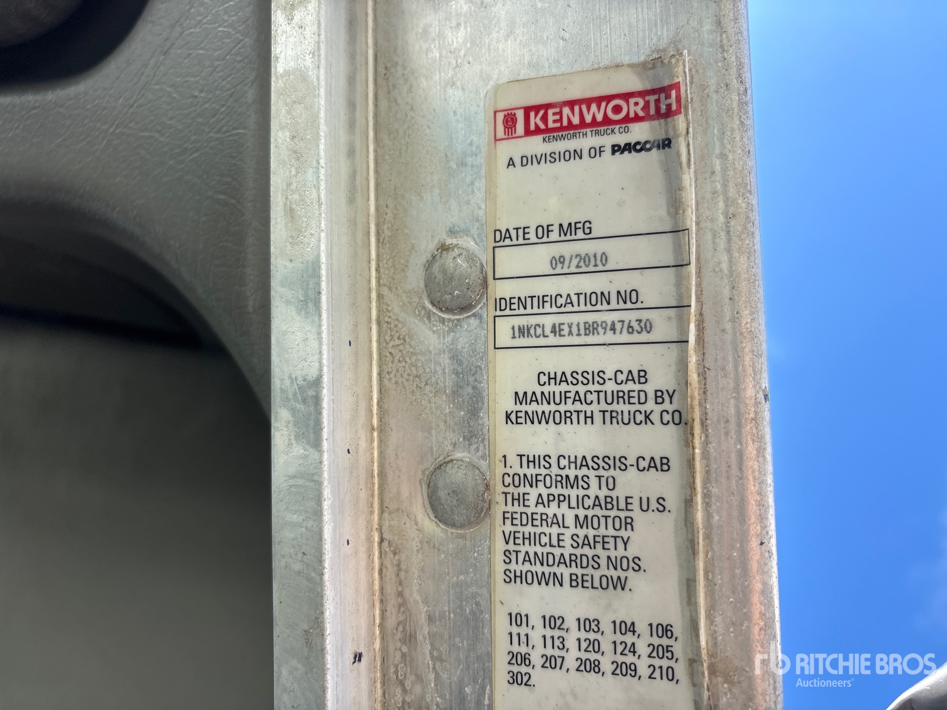 2011 Kenworth C500