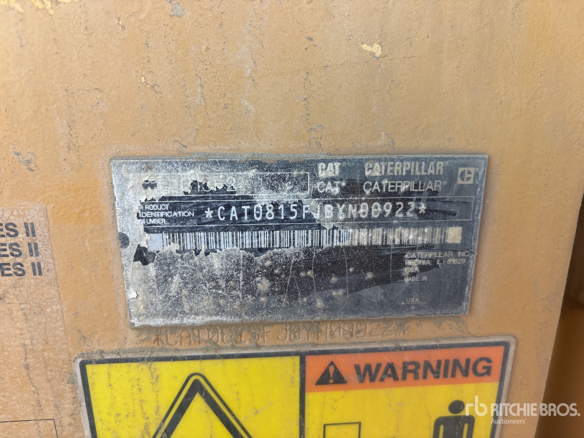 2013 Caterpillar 815F2