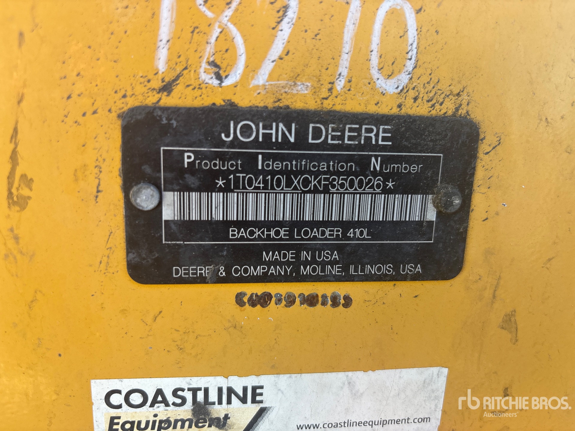 2019 John Deere 410L