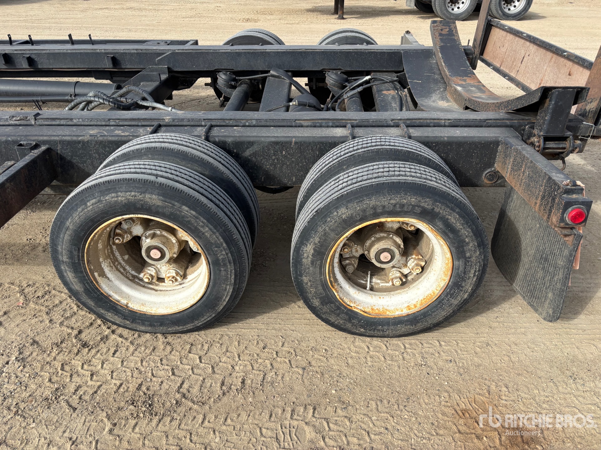 2001 Empire Tank Cradle Trailer