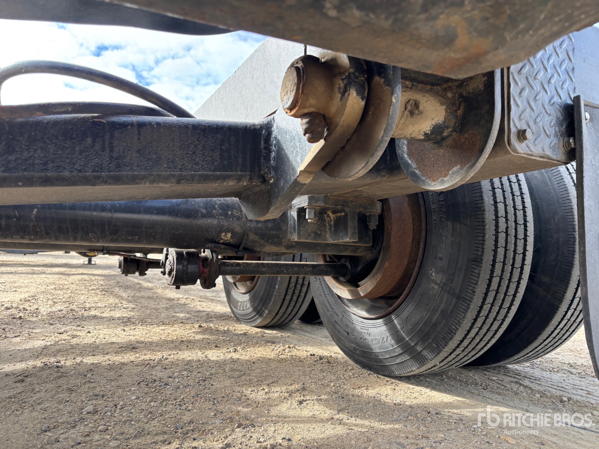 2001 Empire Tank Cradle Trailer