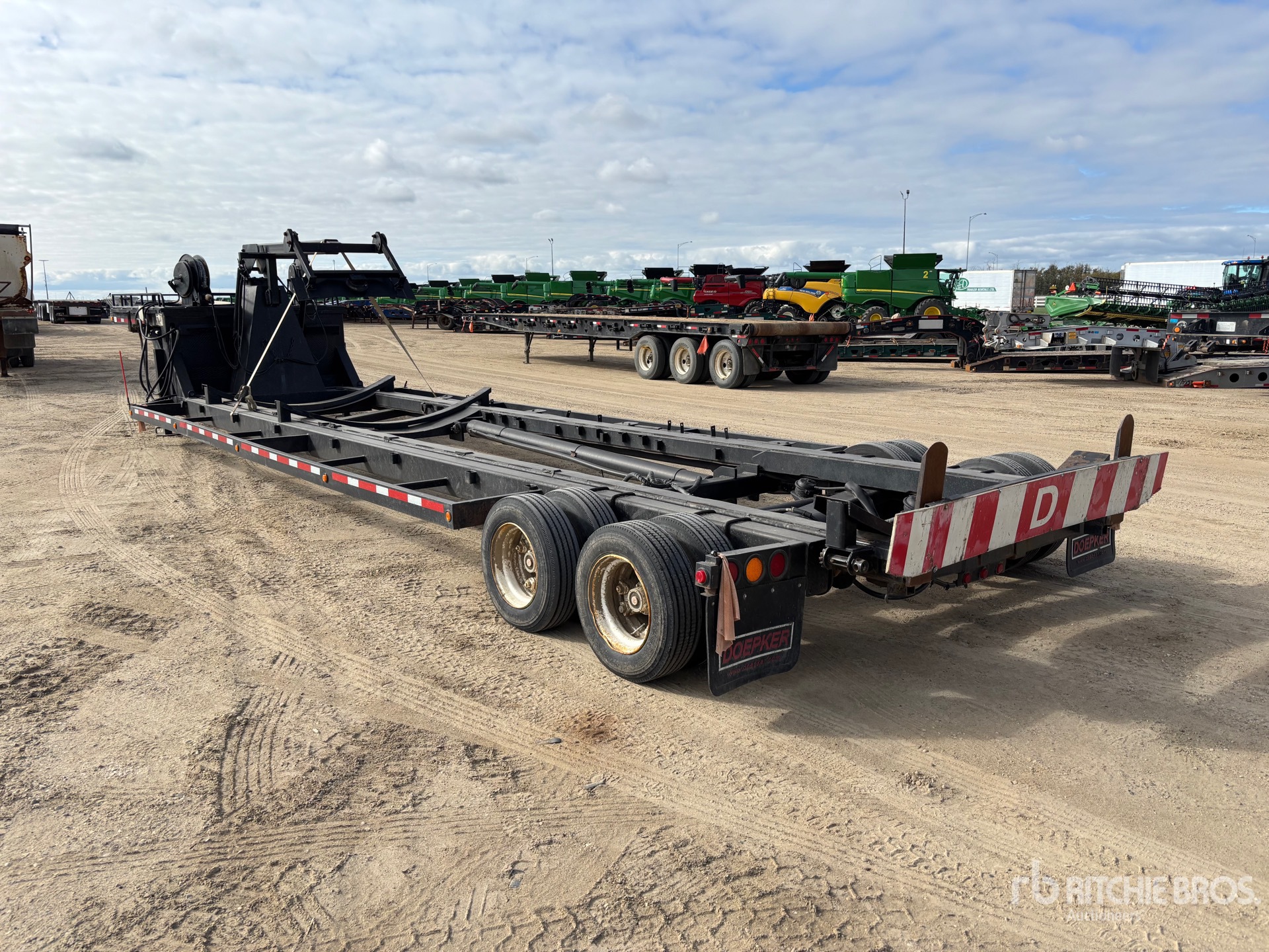 2001 Empire Tank Cradle Trailer
