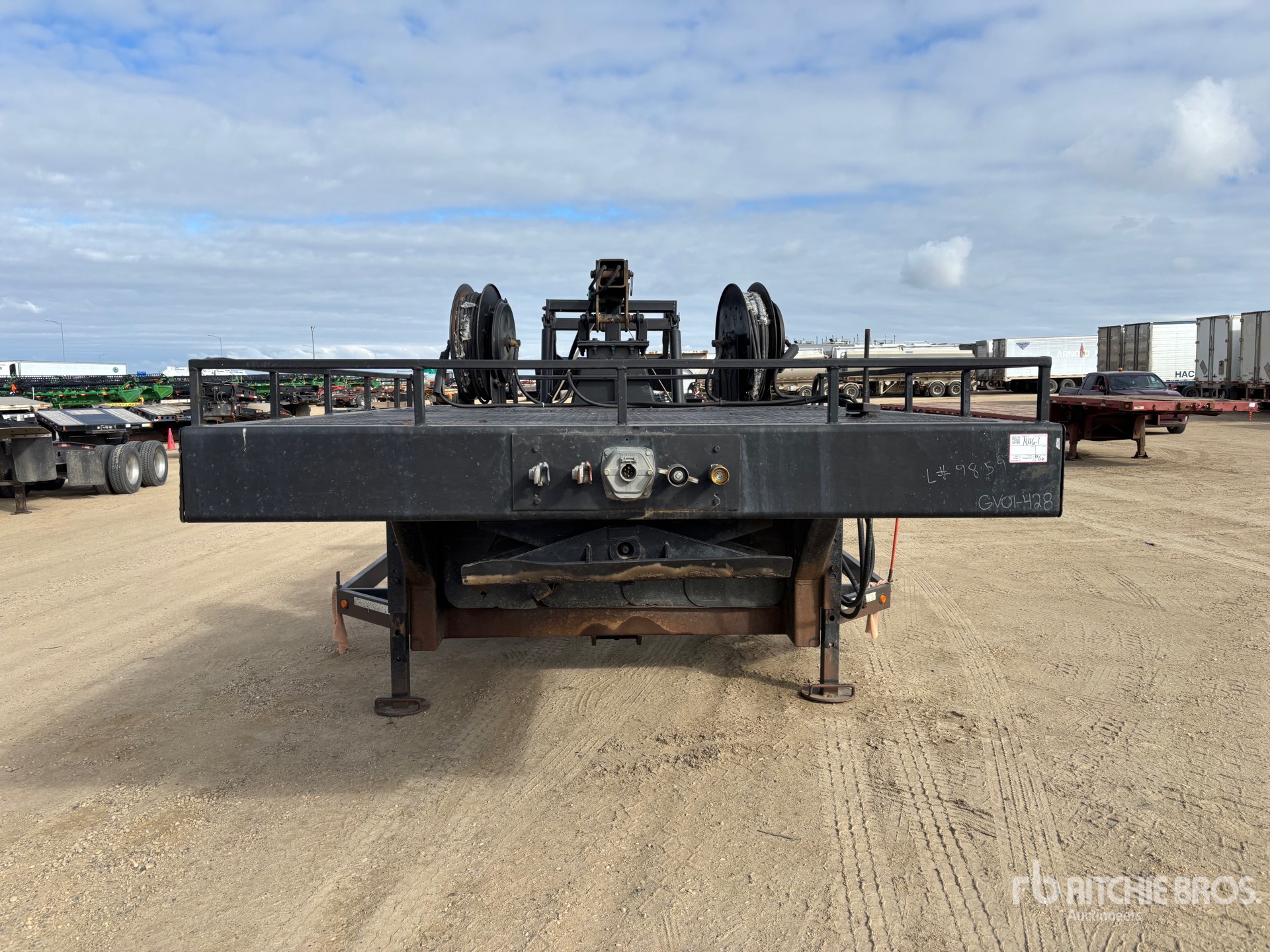 2001 Empire Tank Cradle Trailer