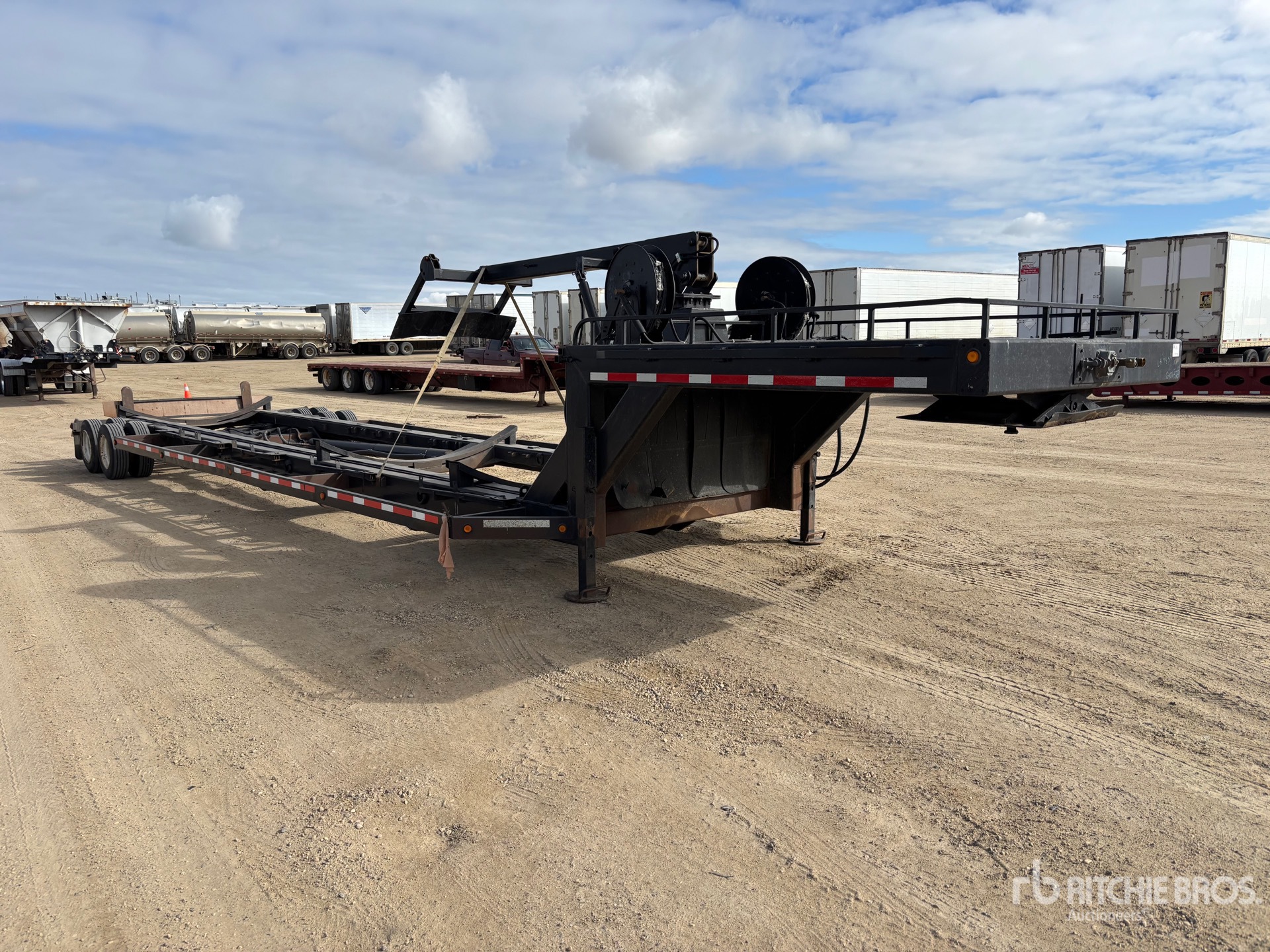 2001 Empire Tank Cradle Trailer
