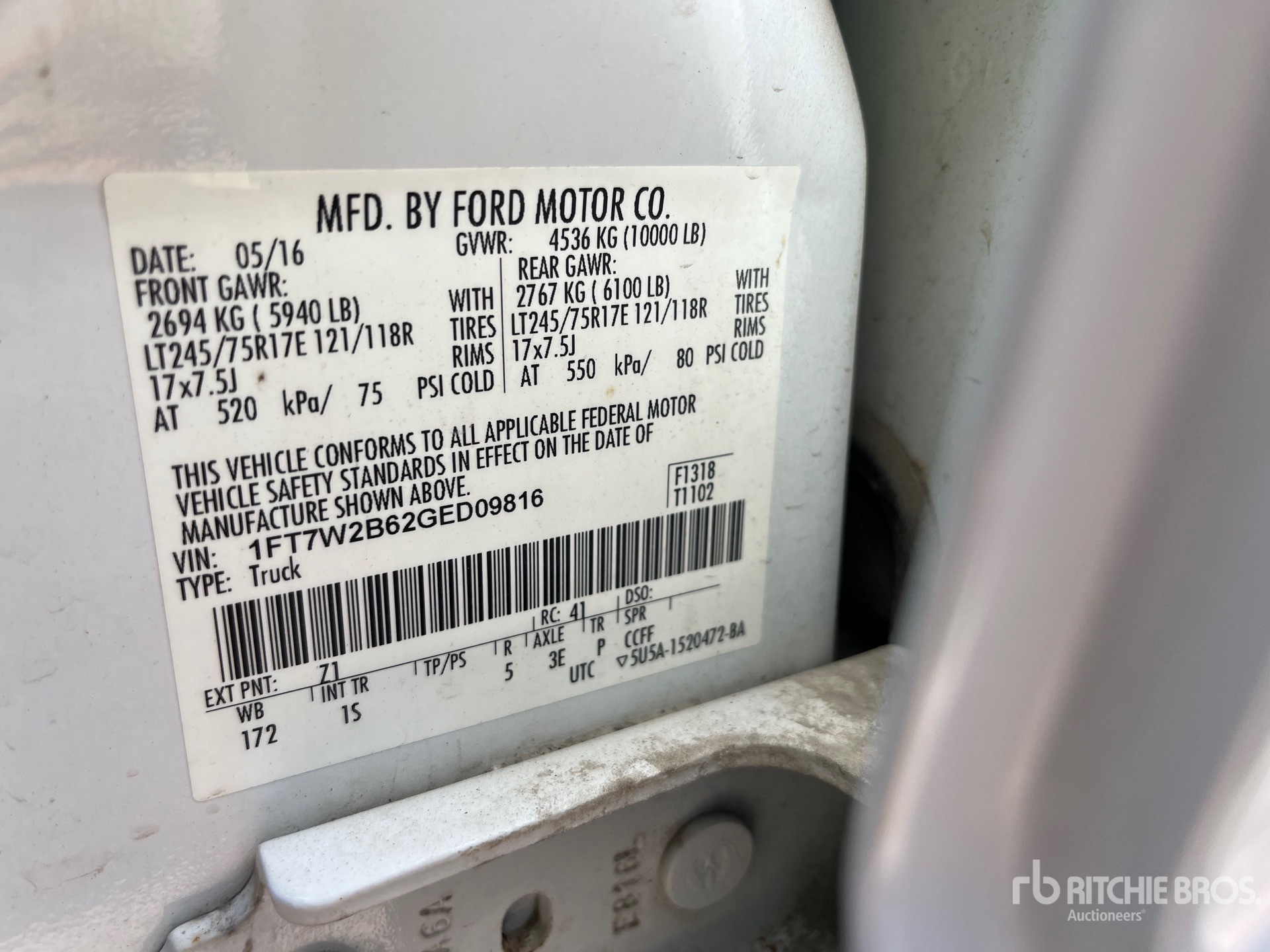 2016 Ford F-250