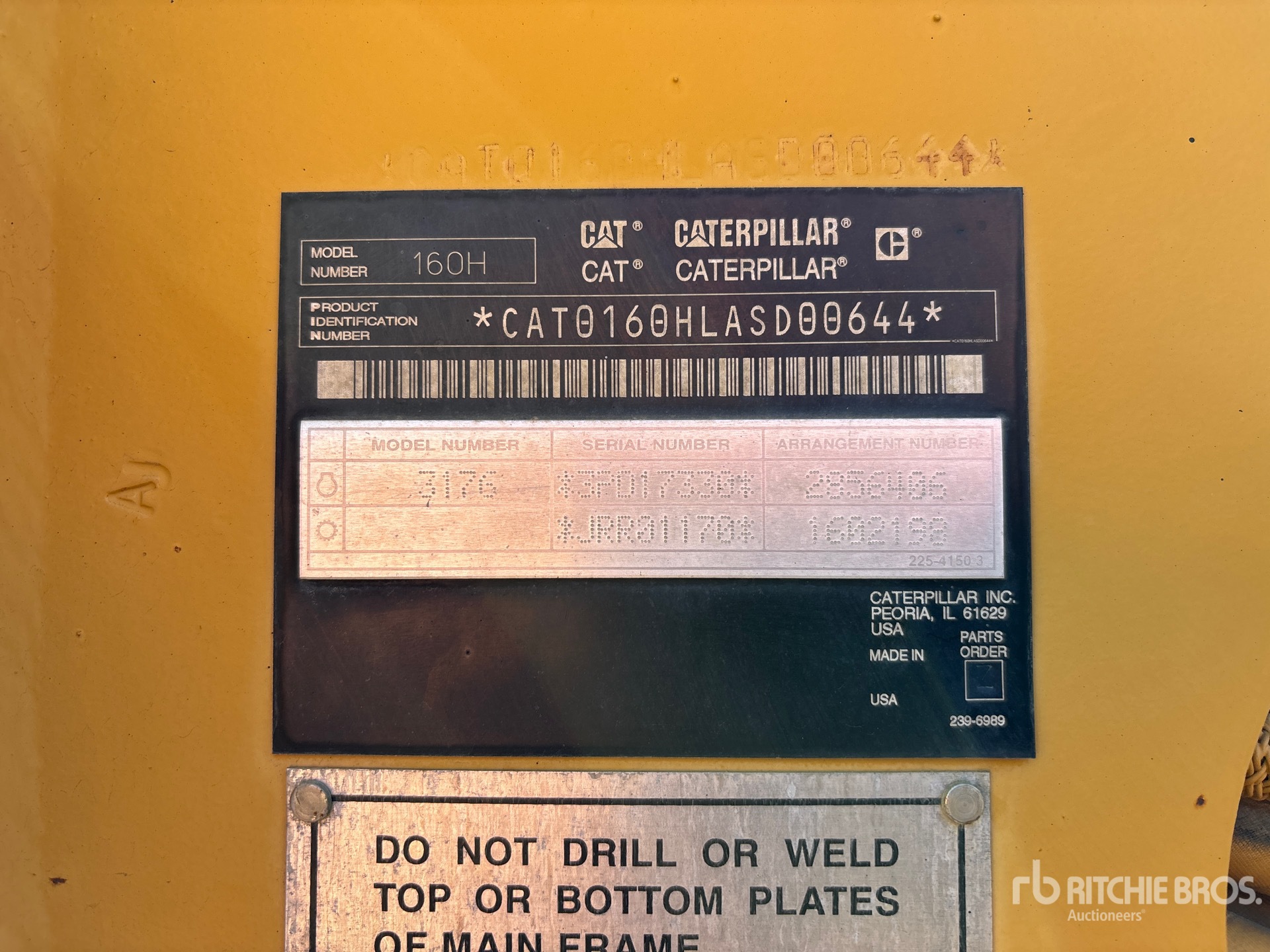 2006 Caterpillar 160H