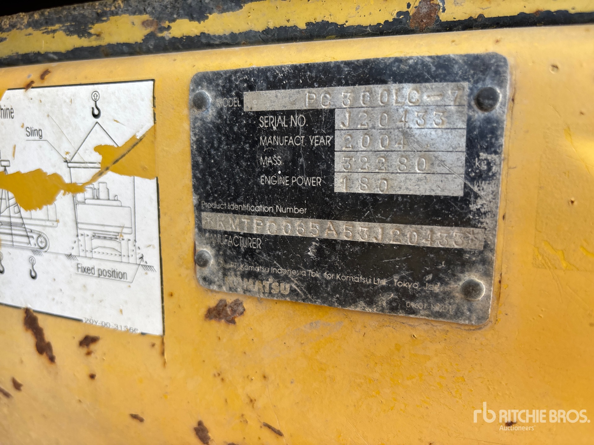 2004 Komatsu PC300LC