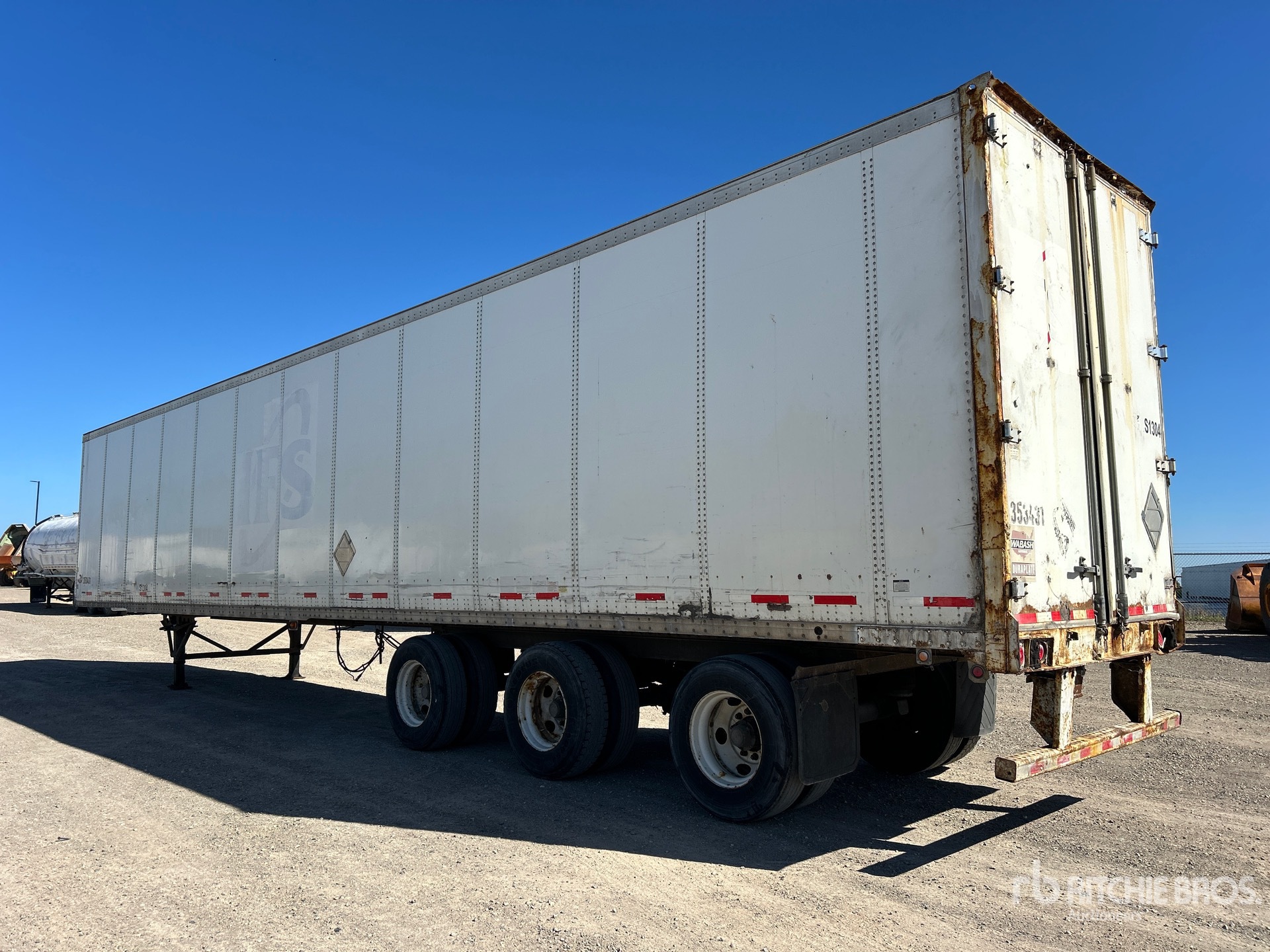 2008 Wabash 53 ft x 102 in Tri/A