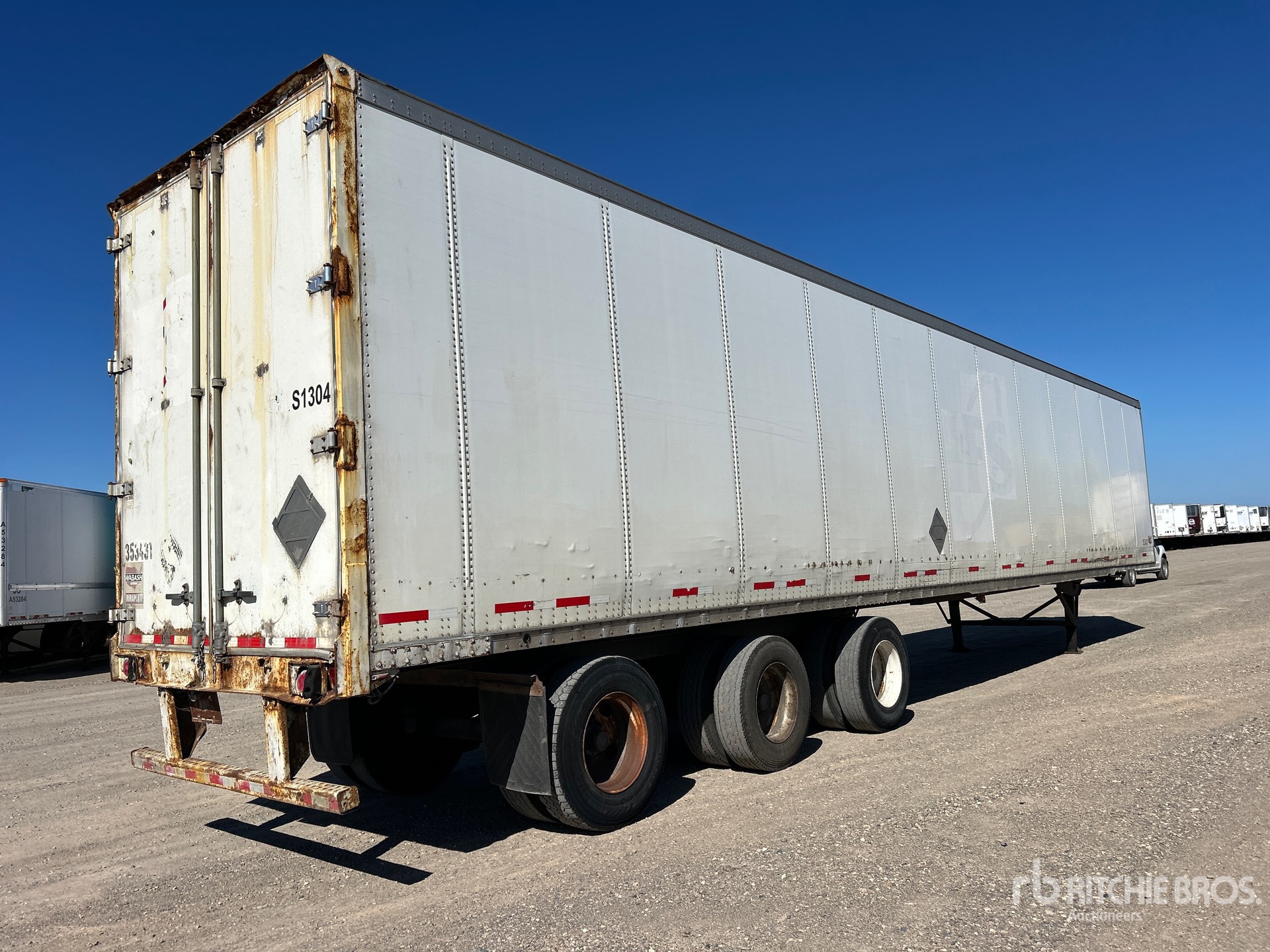 2008 Wabash 53 ft x 102 in Tri/A