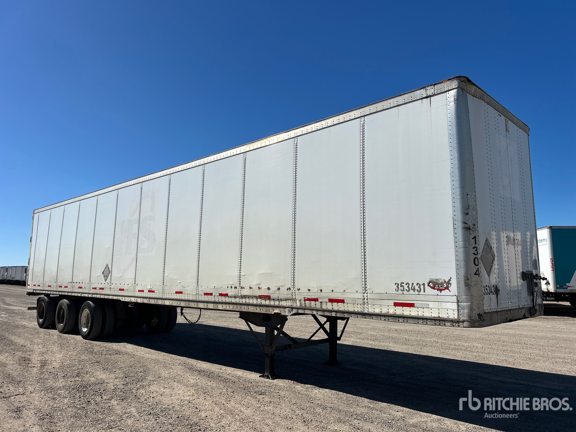 2008 Wabash 53 ft x 102 in Tri/A