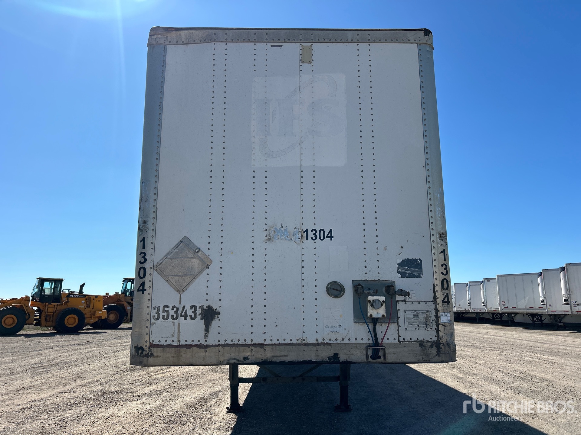 2008 Wabash 53 ft x 102 in Tri/A