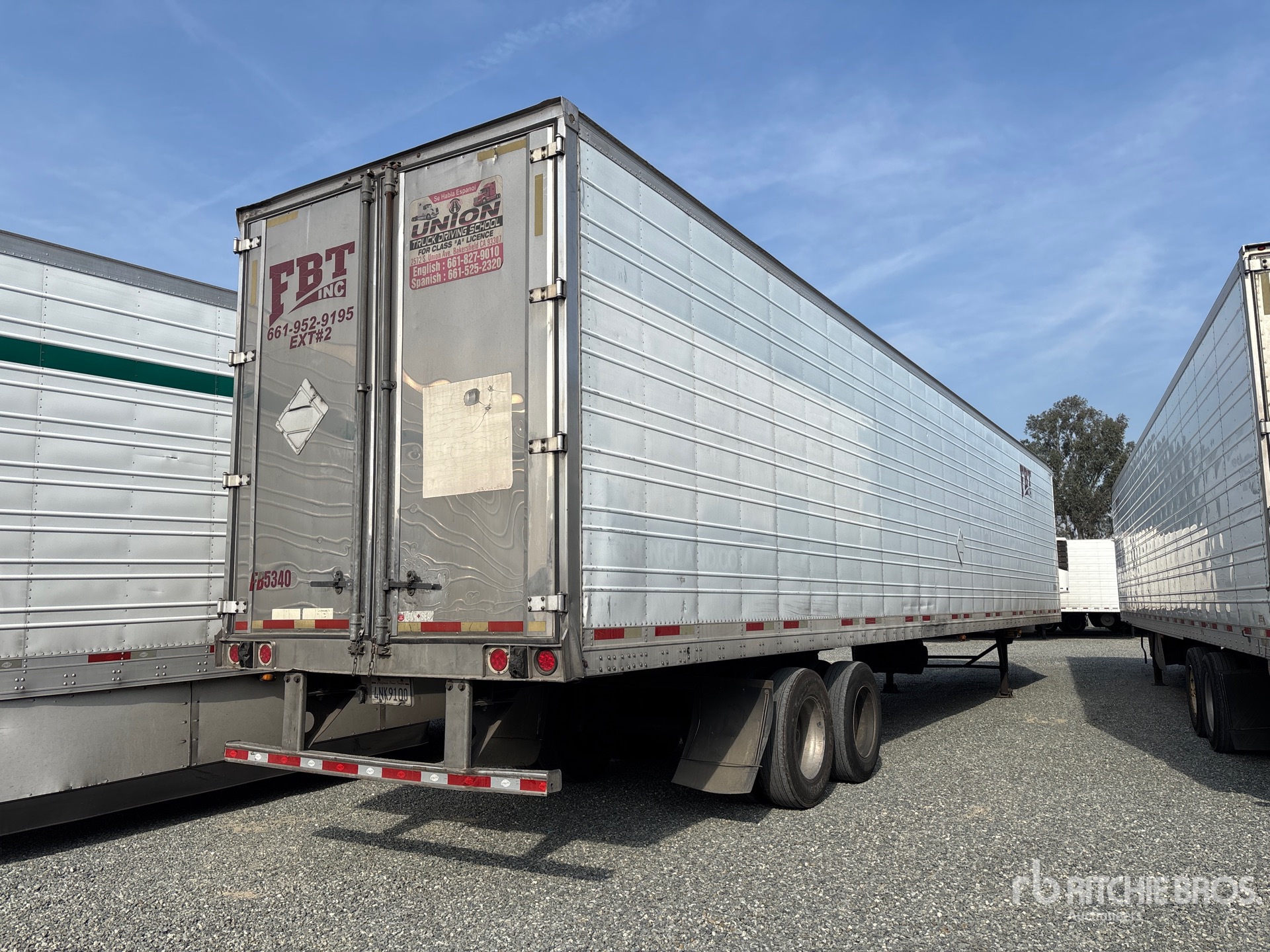 2011 Wabash 53 ft x 102 in T/A