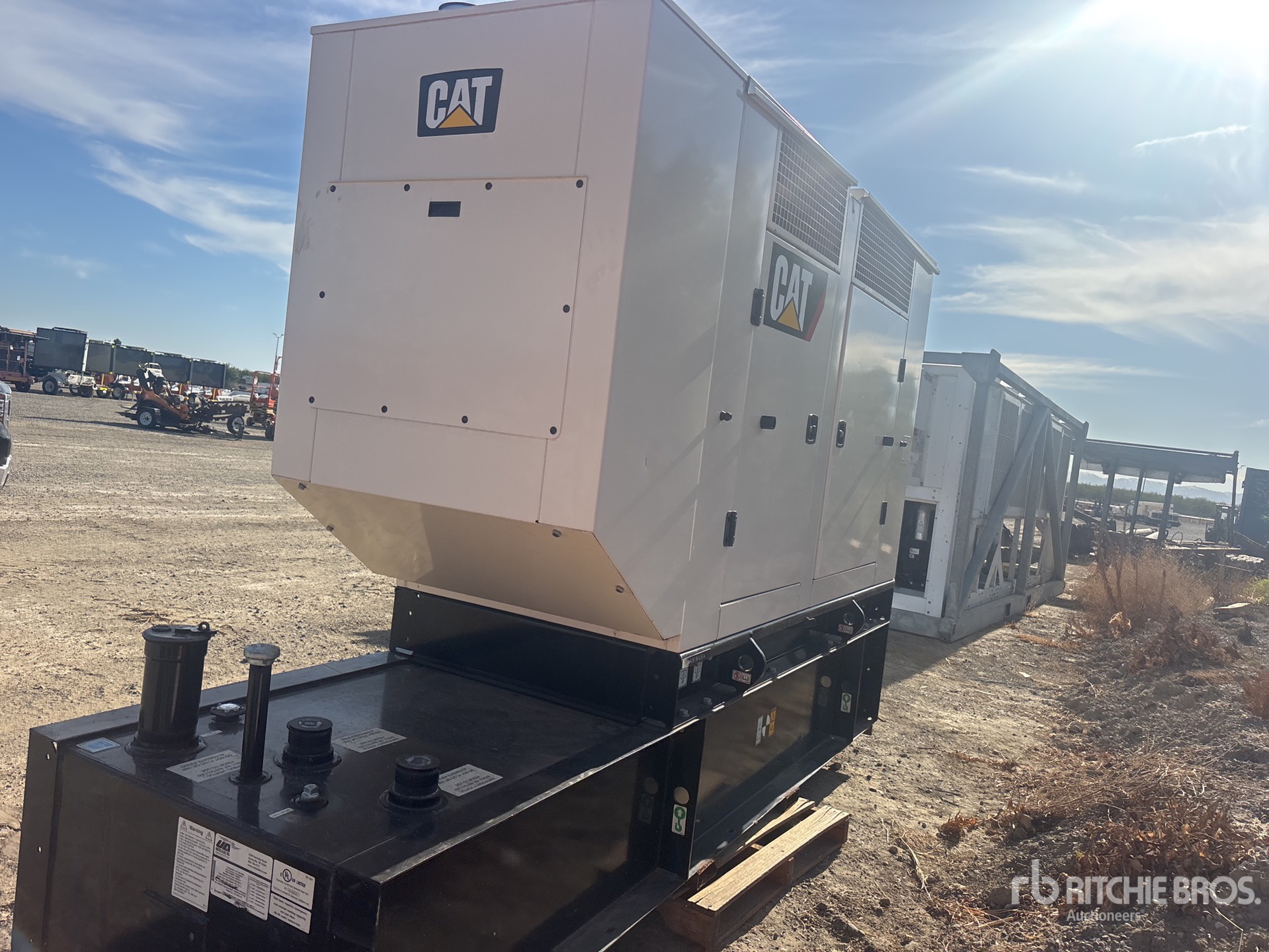 2017 Caterpillar 80 KW SKID-MOUNTED