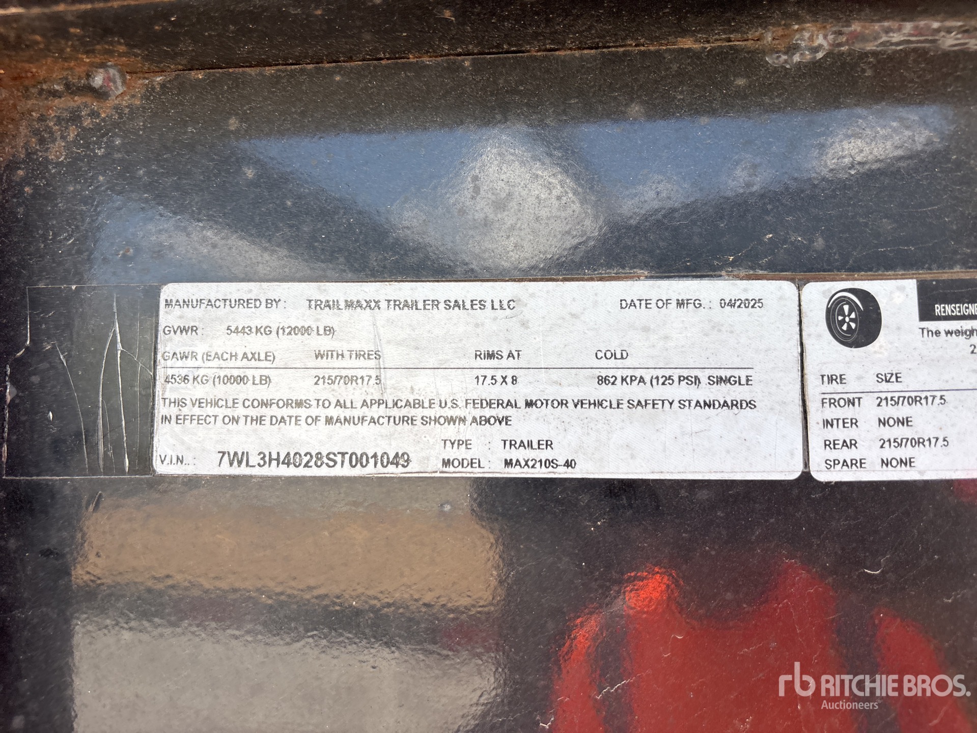 2025 Trailmax MAX