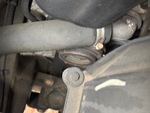 Engine with A/C Compressor