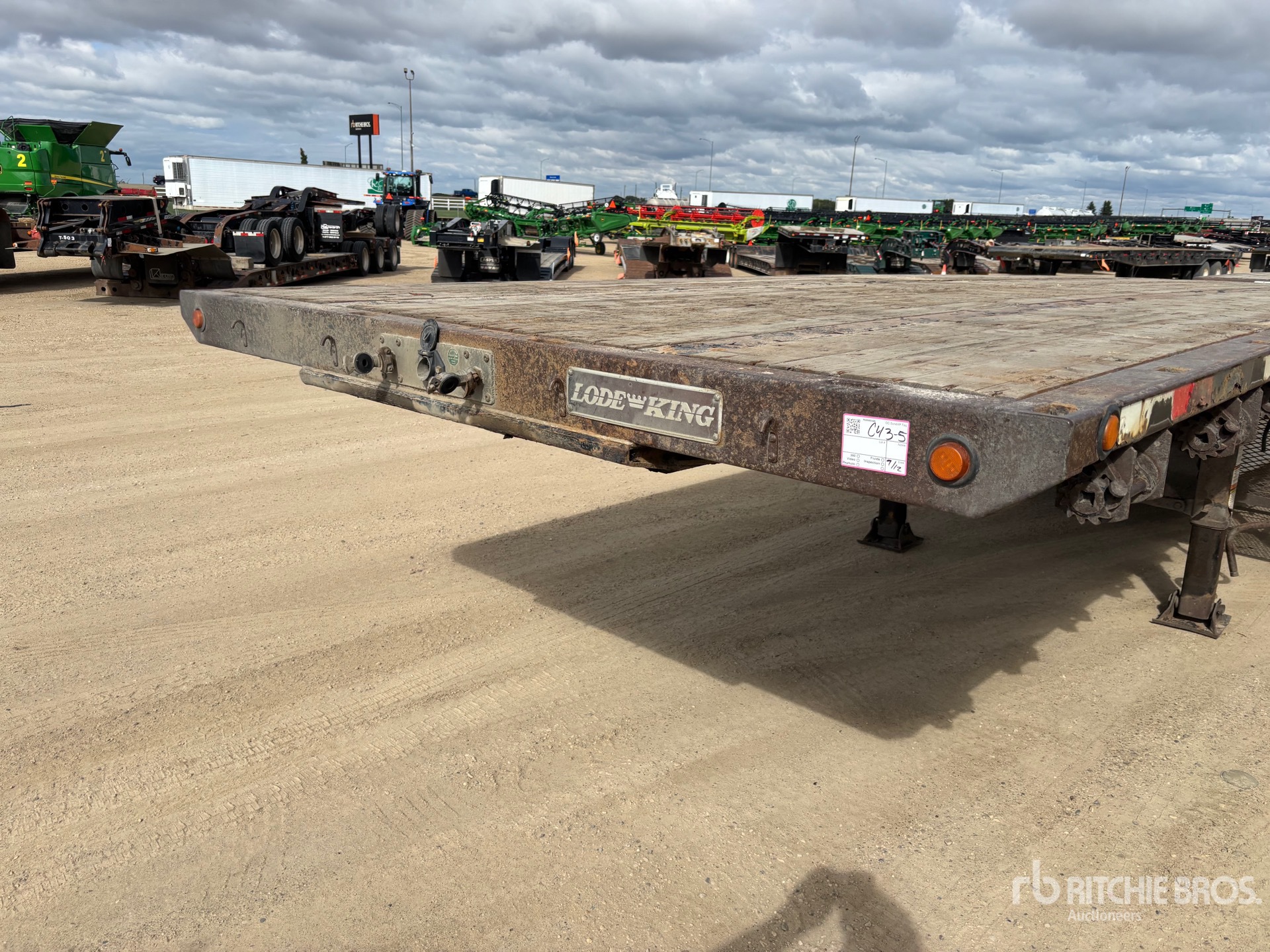 2014 Load King 32 ft Super B-Train Lead