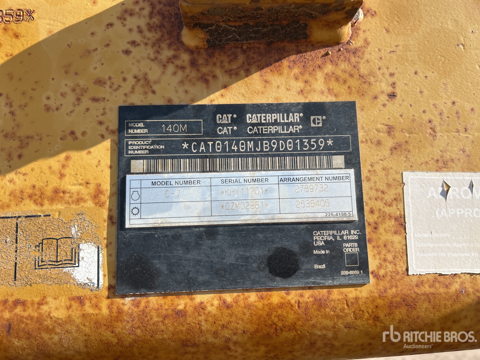 2008 Caterpillar 140M