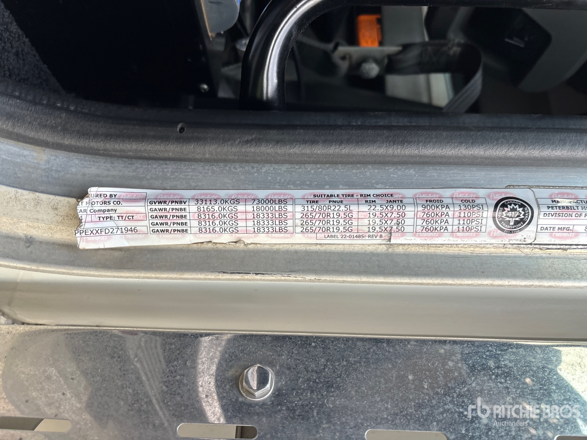 2015 Peterbilt 367