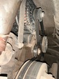 Engine with A/C Compressor